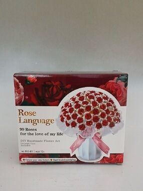 🇺🇸 Diamond Art Rose Bouquet DIY Kit